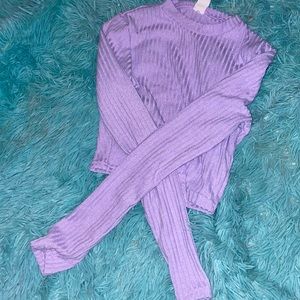 XS purple shirt